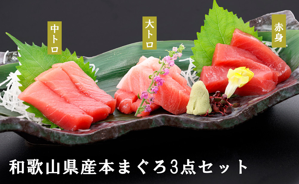 本まぐろ3点セット